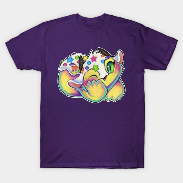 Rainbow sprinkles puffling T-Shirt by BiancaRomanStumpff